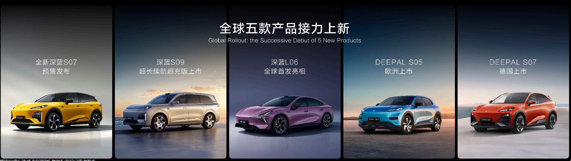 深蓝汽车中德两地“五箭齐发”,接力上新展现强劲品牌势能